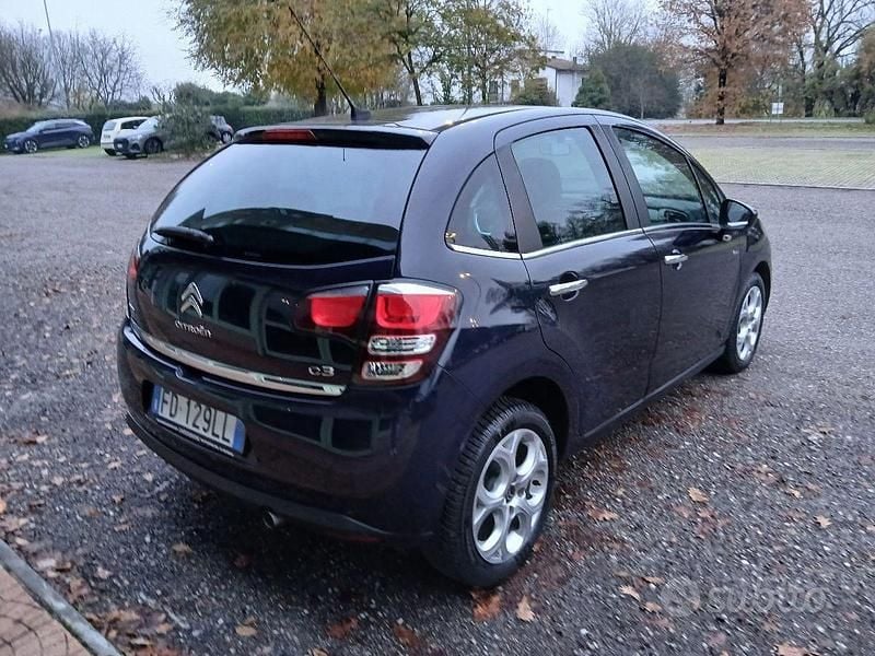 Usata Citroën C3 Exclusive 75 CV (55 kW) 2016 Blu Berlina