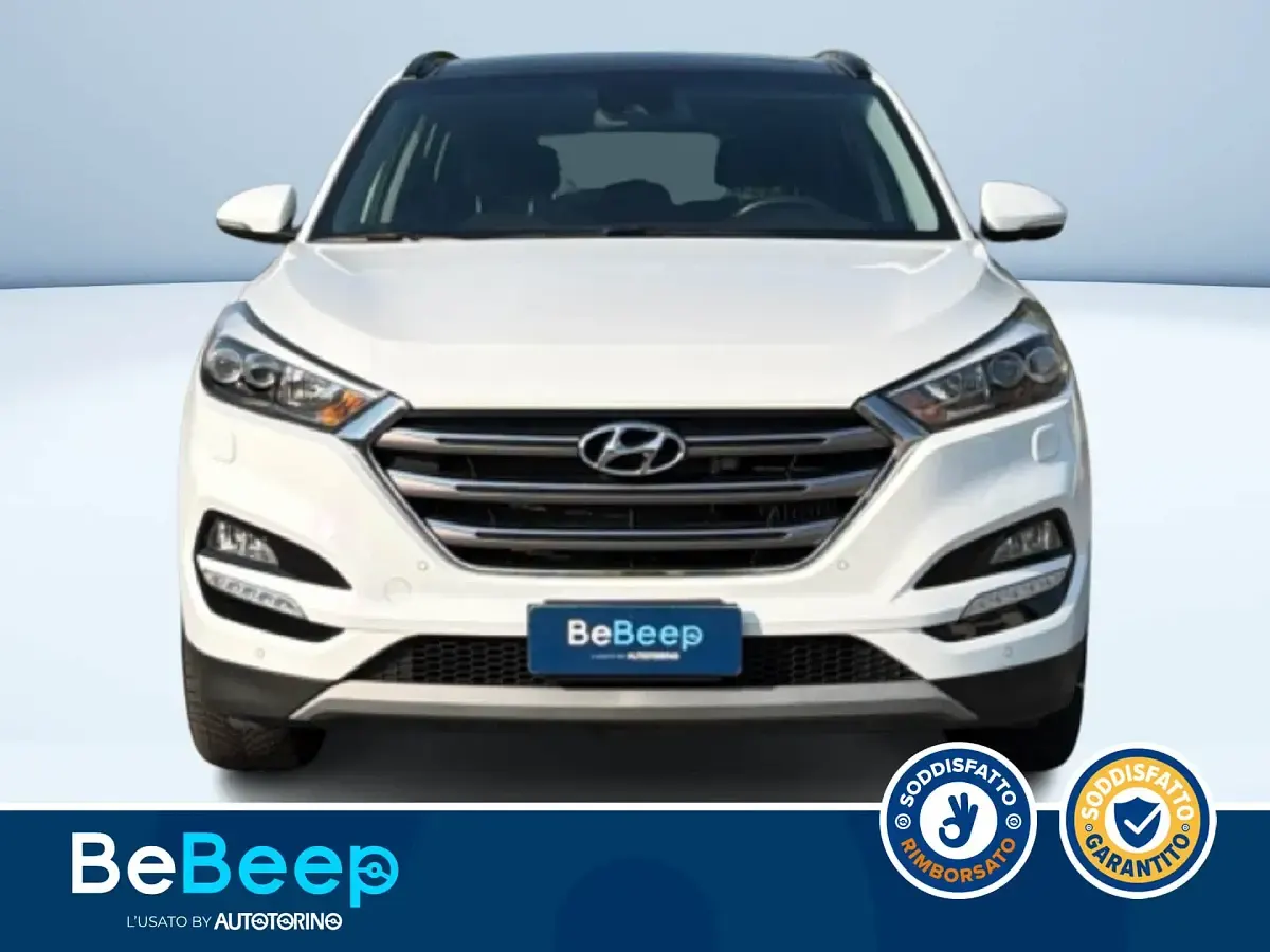 Usata Hyundai Tucson Xpossible 115 CV (84 kW) 2017 Bianco pastello SUV