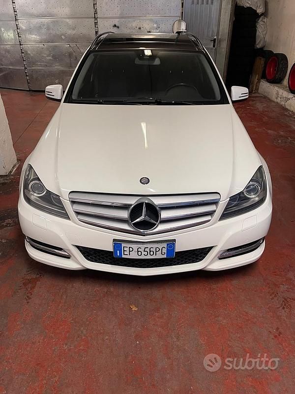 Bianco Usata 2012 Mercedes C220 Avantgarde Station wagon | 9900 € (Buon prezzo) - Immagine 1/4