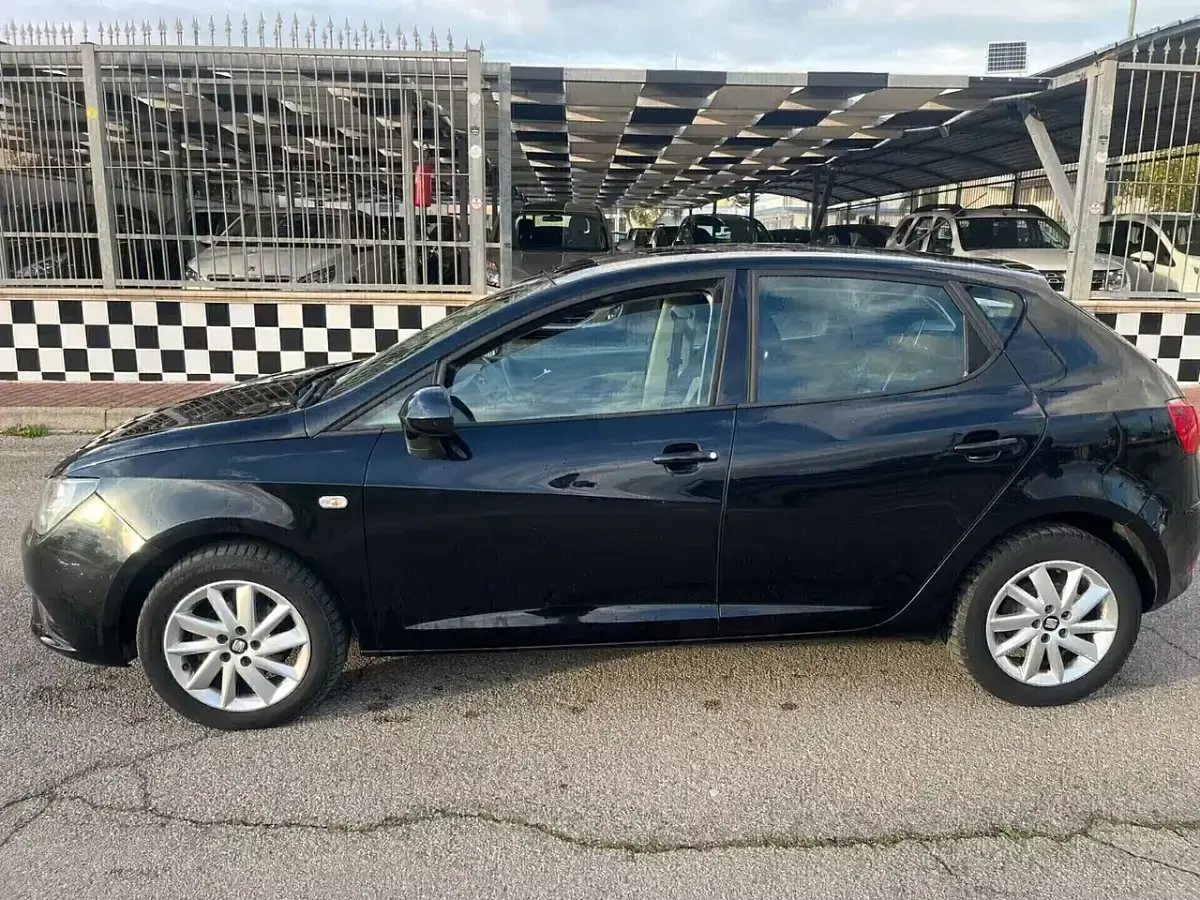 Usata Seat Ibiza Style 74 CV (54 kW) 2014 Nero Berlina