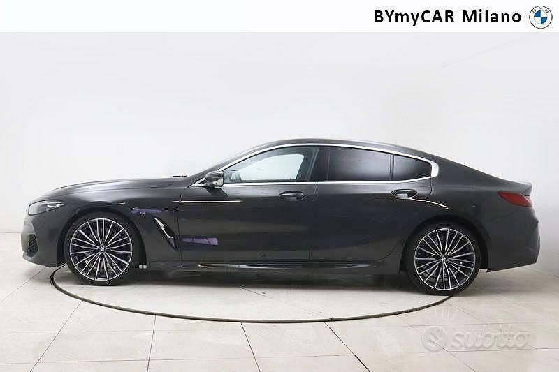 Begagnad BMW 840 Efficient Dynamics 2021 Grå Sportkupé
