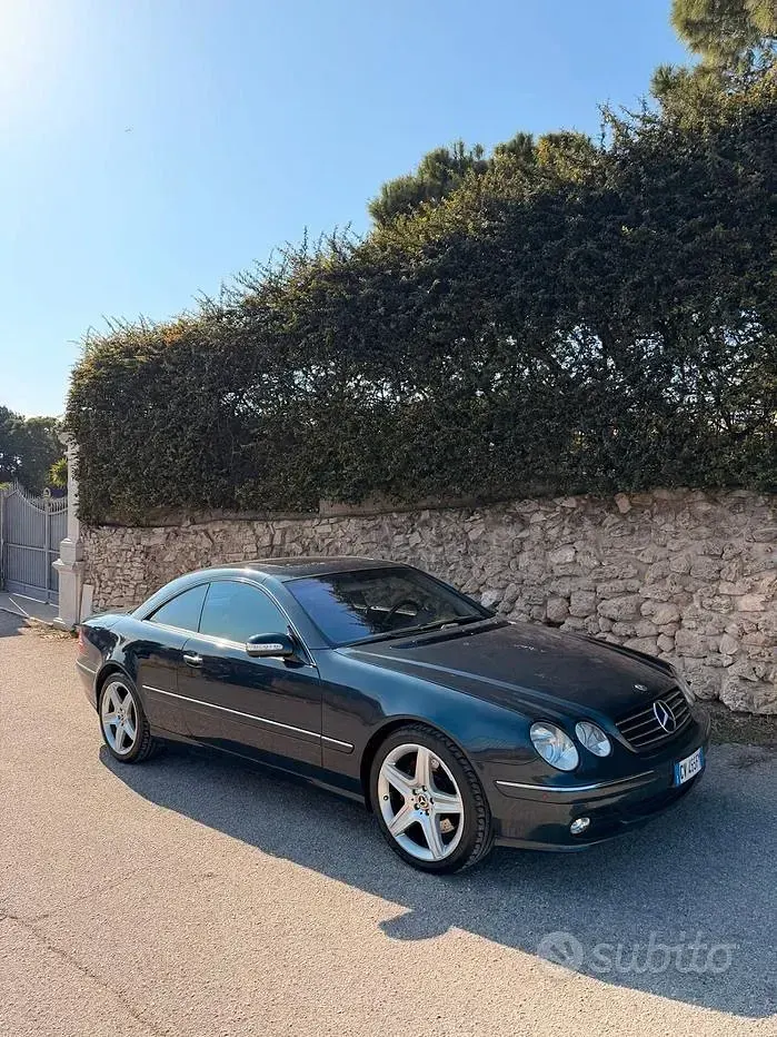 Usata Mercedes CL600 367 CV (269 kW) 2000 Blu Coupé