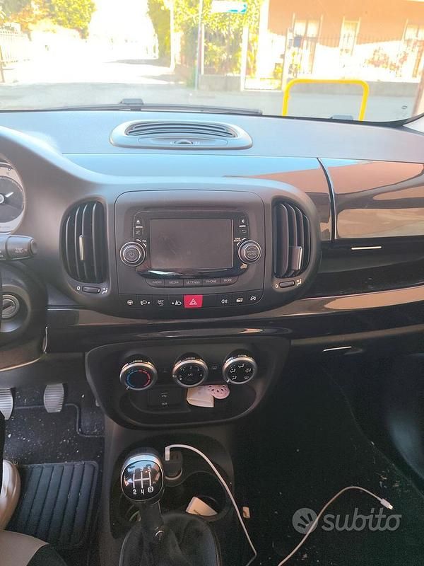 Usata Fiat 500L Pop Star 85 CV (62 kW) 2015 Nero Monovolume