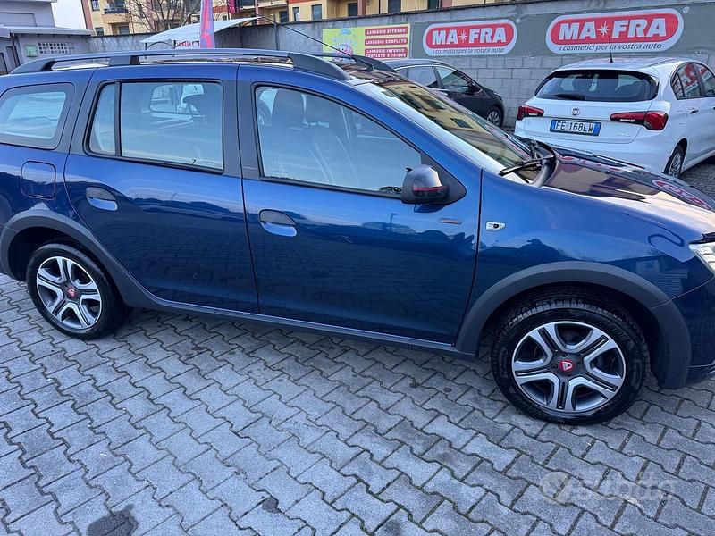 Usata Dacia Logan MCV Stepway 95 CV (69 kW) 2019 Blu Station wagon