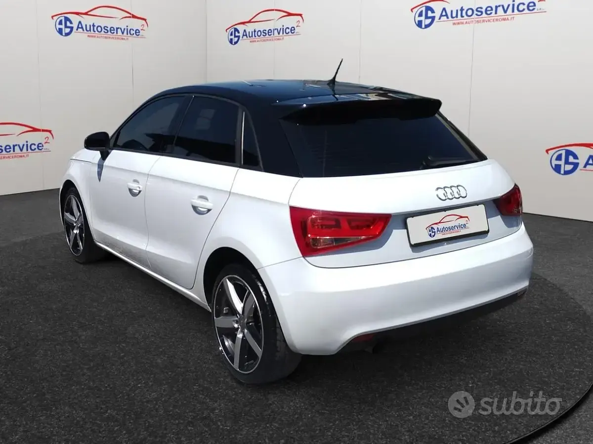 Usata Audi A1 Sportback Attraction 90 CV (66 kW) 2013 Bianco Utilitaria