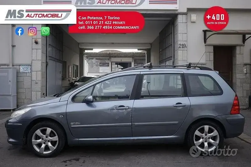 Usata Peugeot 307 109 CV (80 kW) 2008 Grigio scuro Station wagon
