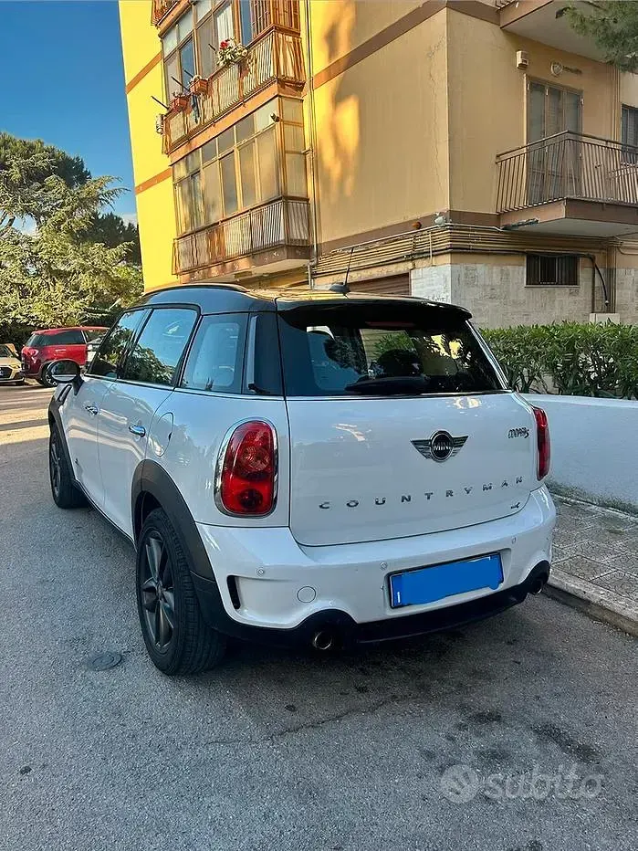 Usata Mini Cooper S Countryman 122 CV (89 kW) 2013 Bianco SUV
