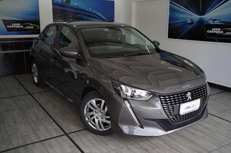 Usata Peugeot 208 75 CV (55 kW) 2021 Grigio Utilitaria