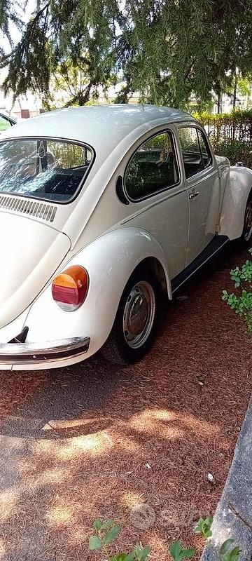 Usata VW Beetle 1970 Bianco Utilitaria