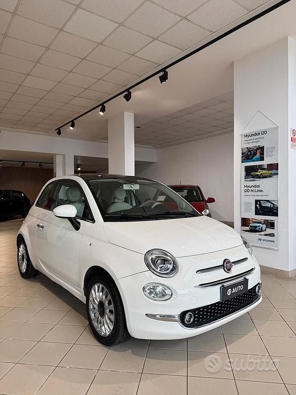 Usata Fiat 500 Lounge 69 CV (50 kW) 2016 Bianco Berlina