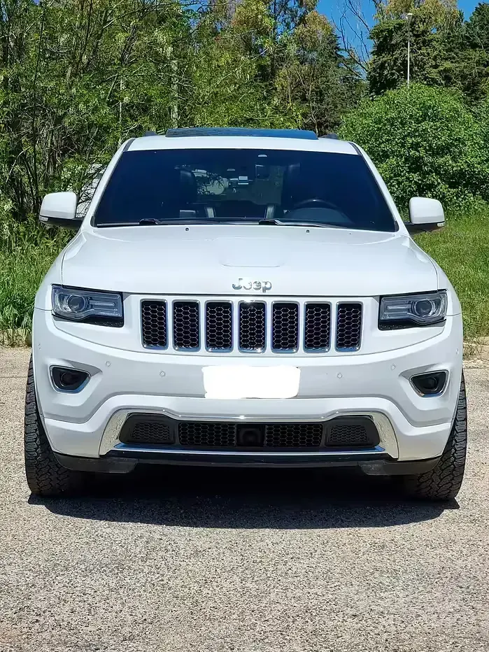Usata Jeep Grand Cherokee Overland 250 CV (183 kW) 2014 Bianco SUV