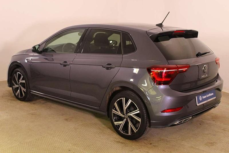 Usata VW Polo R-line 95 CV (69 kW) 2022 Grigio Berlina