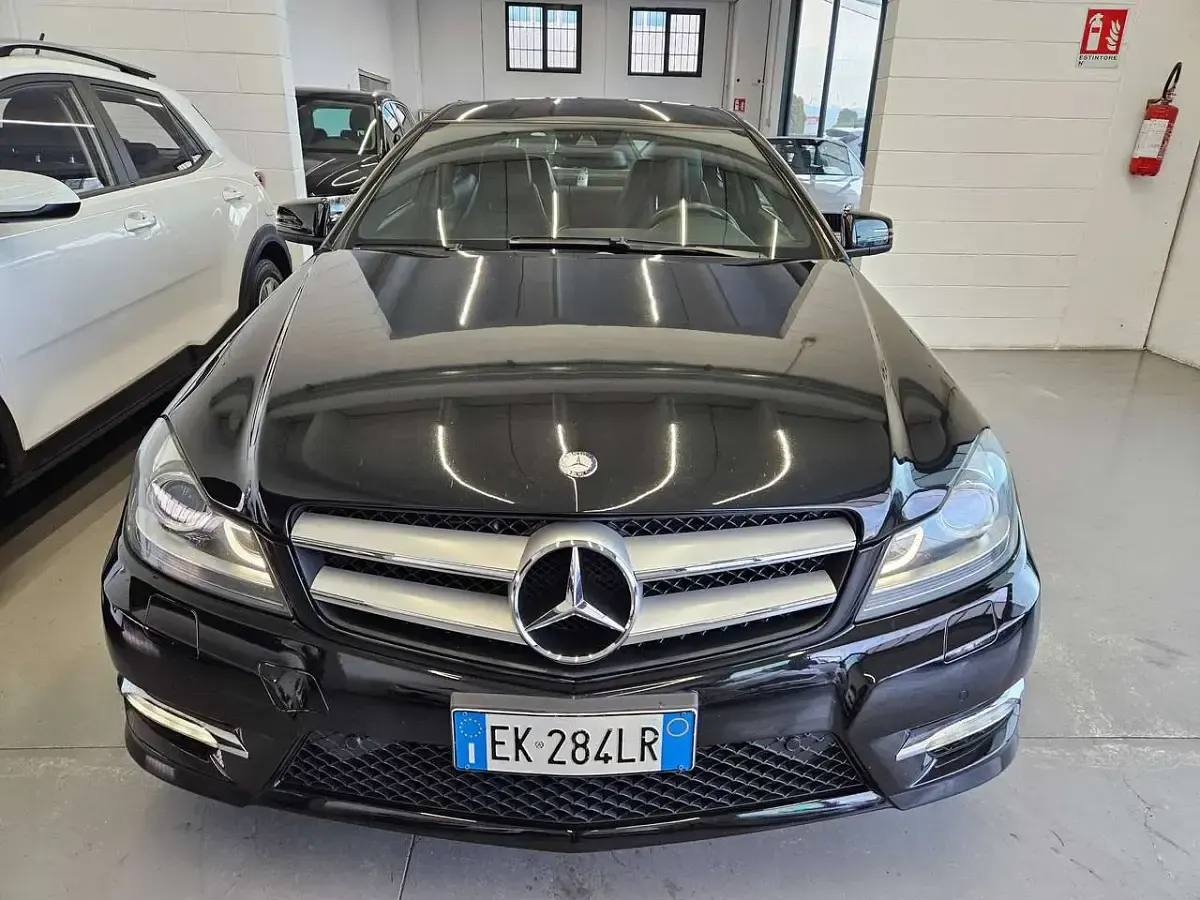 Usata Mercedes C250 Executive 204 CV (150 kW) 2012 Nero Coupé