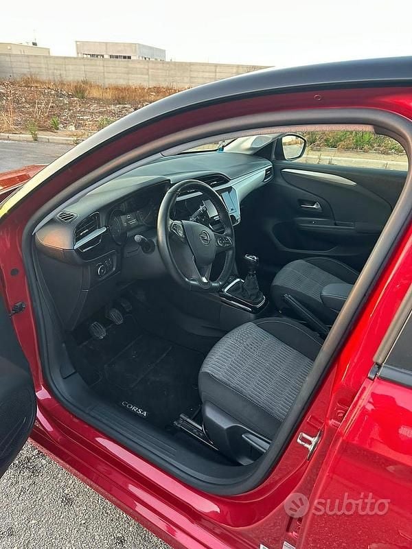 Usata Opel Corsa 69 CV (50 kW) 2021 Rosso Utilitaria