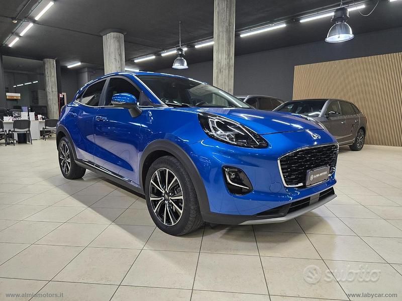 Usata Ford Puma 125 CV (91 kW) 2022 Blu Berlina
