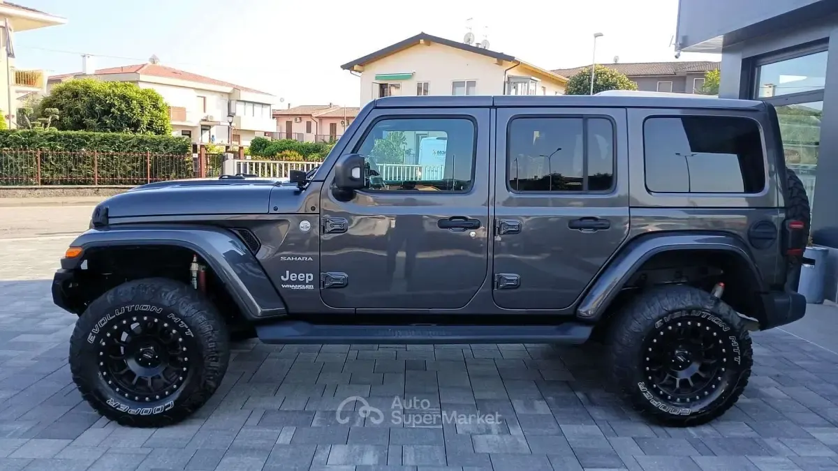 Usata Jeep Wrangler Unlimited Sahara 200 CV (147 kW) 2019 Grigio SUV