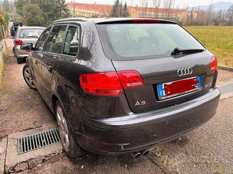 Usata Audi A3 Ambition 170 CV (125 kW) 2007 Grigio Berlina