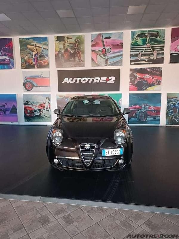 Usata Alfa Romeo MiTo Distinctive 85 CV (62 kW) 2013 Nero Utilitaria
