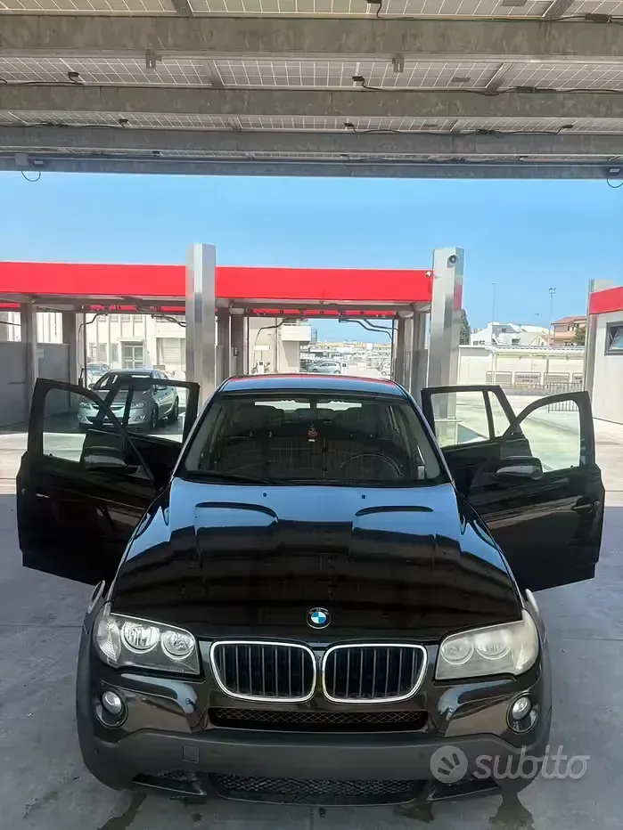 Usata BMW X3 150 CV (110 kW) 2008 Nero SUV