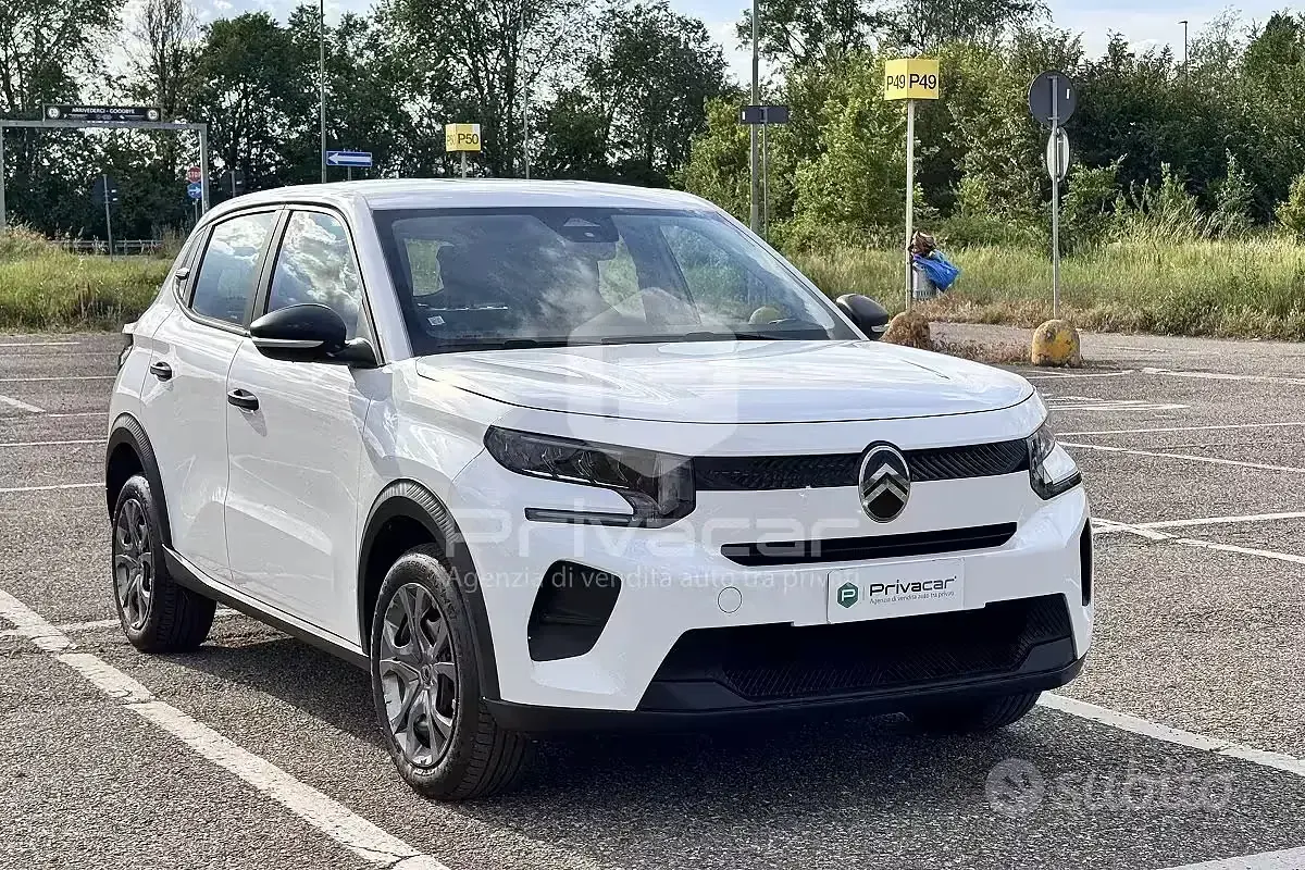 Usata Citroën e-C3 52 kW (72 CV) 2025 Bianco Utilitaria