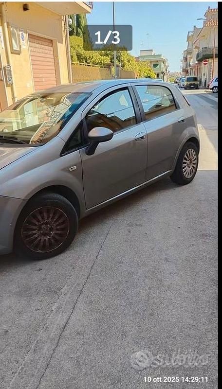 Usata Fiat Punto Evo 77 CV (56 kW) 2010 Grigio Utilitaria