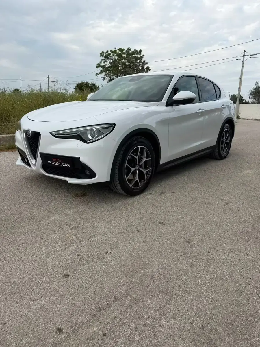 Usata Alfa Romeo Stelvio Executive 179 CV (131 kW) 2018 Bianco SUV