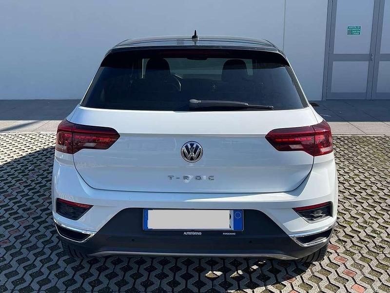 Usata VW T-Roc Advance 116 CV (85 kW) 2019 Bianco SUV