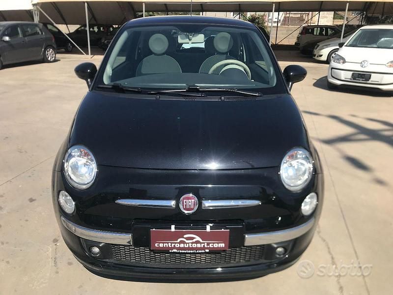 Usata Fiat 500 Lounge 69 CV (50 kW) 2013 Nero Berlina