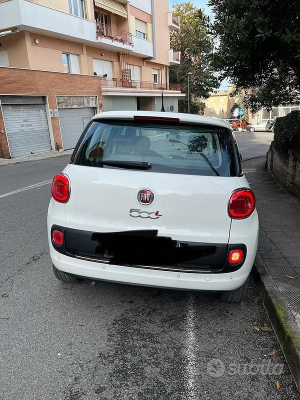 Usata Fiat 500L 85 CV (62 kW) 2013 Bianco Monovolume