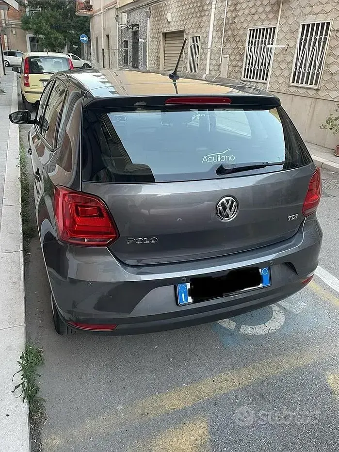 Usata VW Polo 85 CV (62 kW) 2015 Grigio Berlina