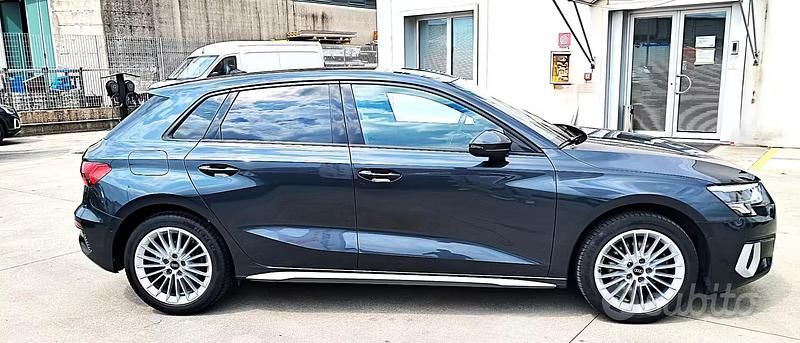 Usata Audi A3 Advanced 150 CV (110 kW) 2022 Grigio Berlina