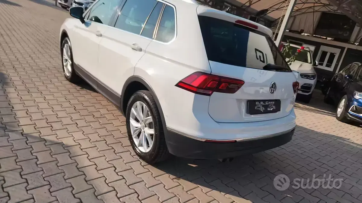 Usata VW Tiguan 116 CV (85 kW) 2017 Bianco SUV