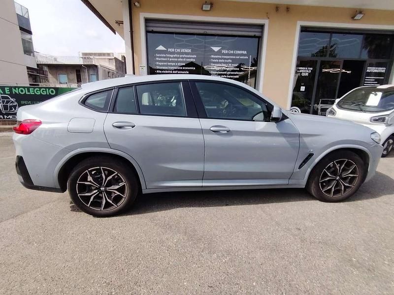 Usata BMW X4 M Sport 190 CV (139 kW) 2022 Argento SUV
