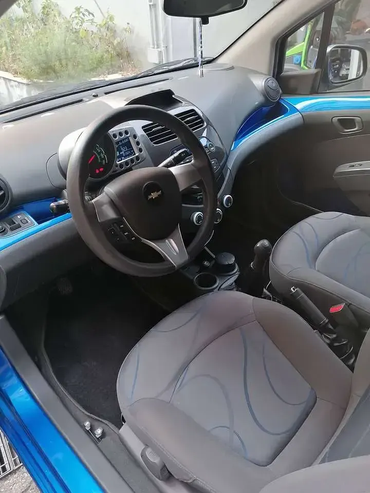 Usata Chevrolet Spark LT 82 CV (60 kW) 2011 Blu/azzurro Utilitaria