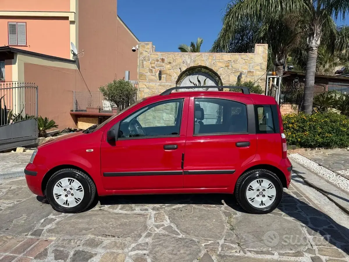 Usata Fiat Panda Dynamic 60 CV (44 kW) 2008 Rosso Utilitaria