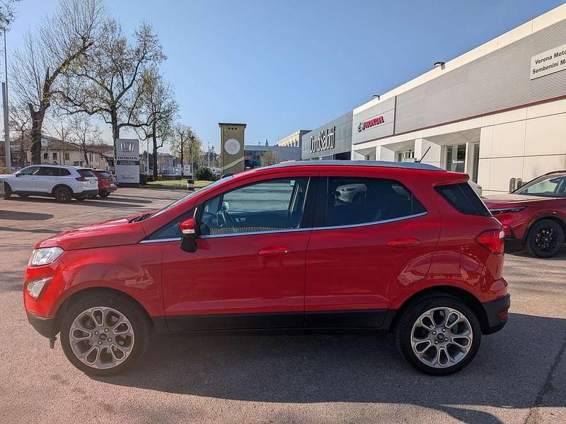 Usata Ford Ecosport Titanium 125 CV (91 kW) 2020 Rosso SUV