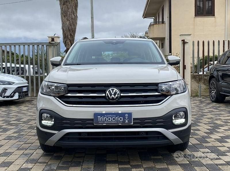 Usata VW T-Cross Style 110 CV (80 kW) 2022 Grigio SUV