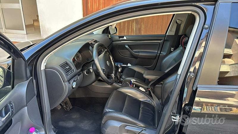 Usata VW Golf VI 160 CV (117 kW) 2009 Nero Utilitaria