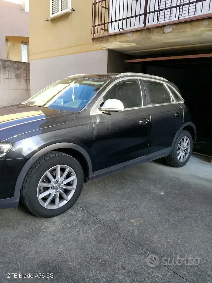Usata Audi Q3 140 CV (102 kW) 2013 Nero SUV