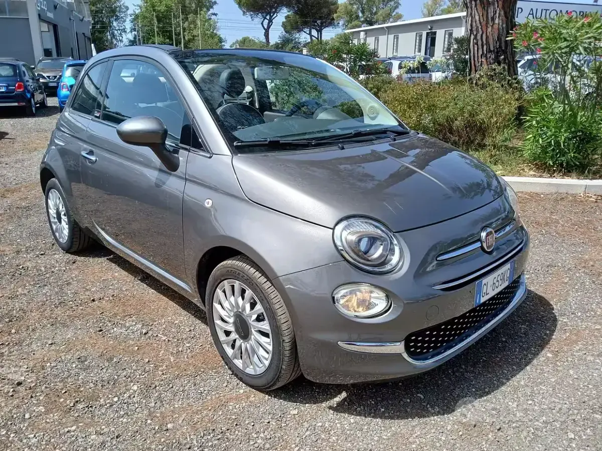 Usata Fiat 500C Dolcevita 69 CV (50 kW) 2017 Grigio Cabrio