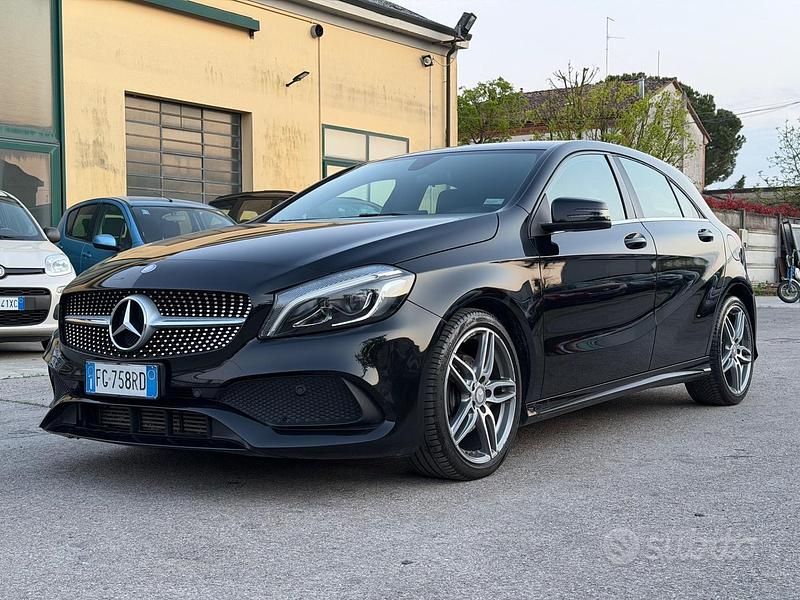 Usata Mercedes A200 Executive 135 CV (99 kW) 2016 Nero Berlina