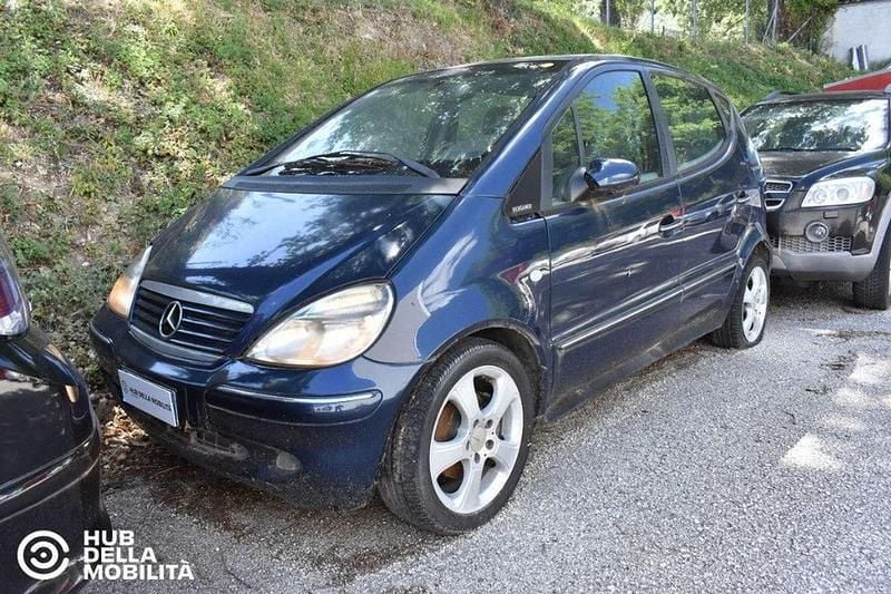 Blu Usata 2001 Mercedes A170 Elegance Tre volumi | 500 € (Super prezzo) - Immagine 1/4