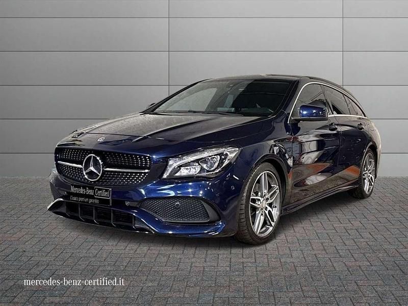 Usata Mercedes CLA200 Premium 136 CV (100 kW) 2017 Blu canvasite Station wagon