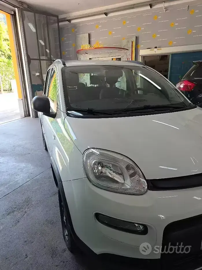 Usata Fiat Panda 4x4 S 84 CV (61 kW) 2020 Bianco Utilitaria
