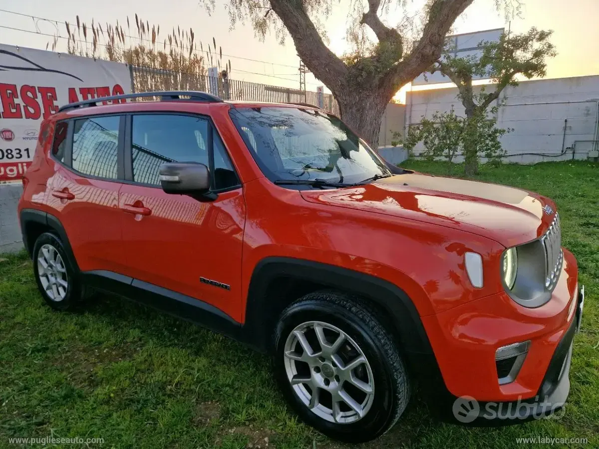Usata Jeep Renegade Limited 120 CV (88 kW) 2019 Arancione SUV