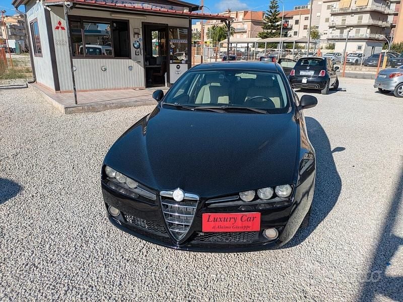 Usata Alfa Romeo 159 Progression 120 CV (88 kW) 2009 Nero Station wagon