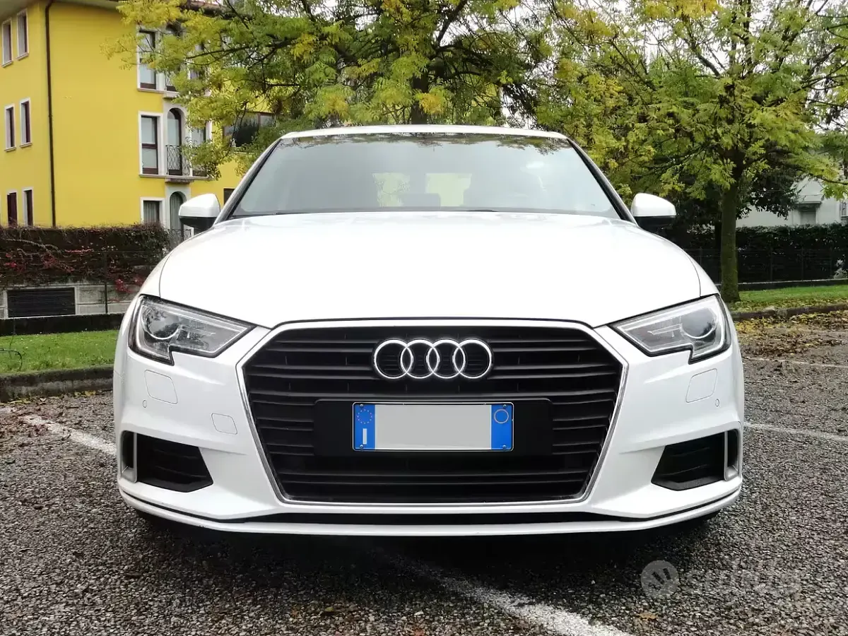 Usata Audi A3 Sport 150 CV (110 kW) 2017 Bianco Berlina