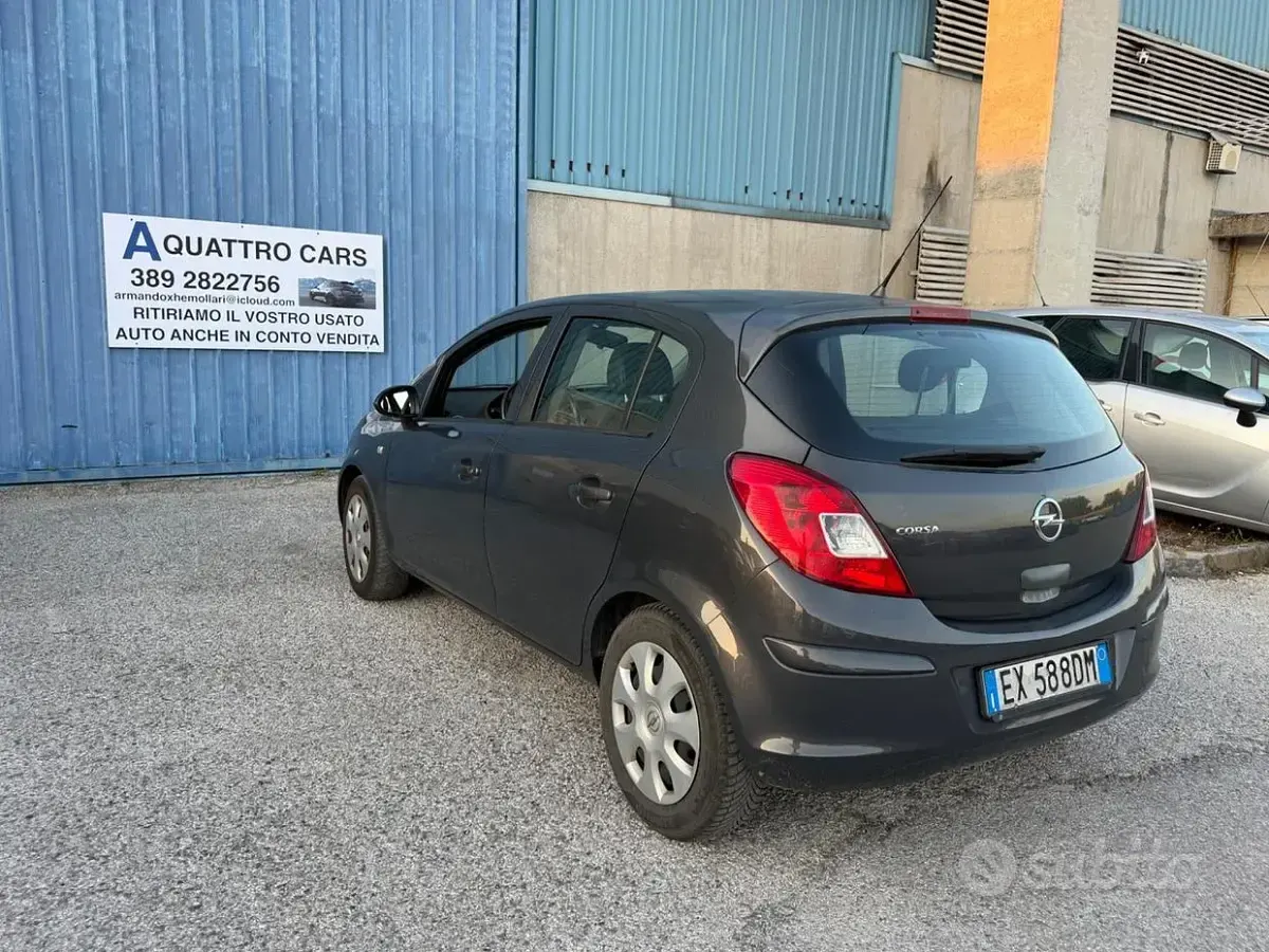 Usata Opel Corsa 85 CV (62 kW) 2014 Nero Utilitaria