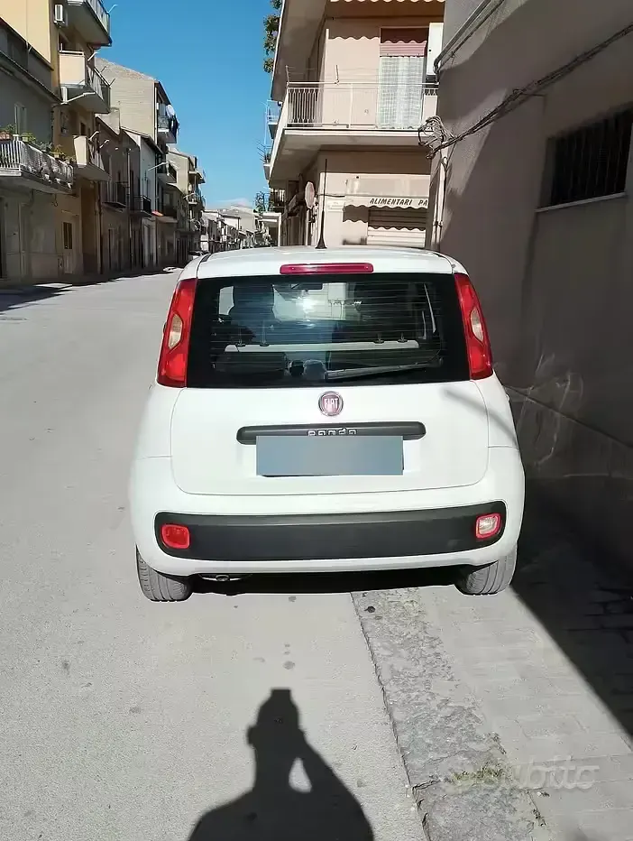 Usata Fiat Panda 80 CV (58 kW) 2018 Bianco Utilitaria