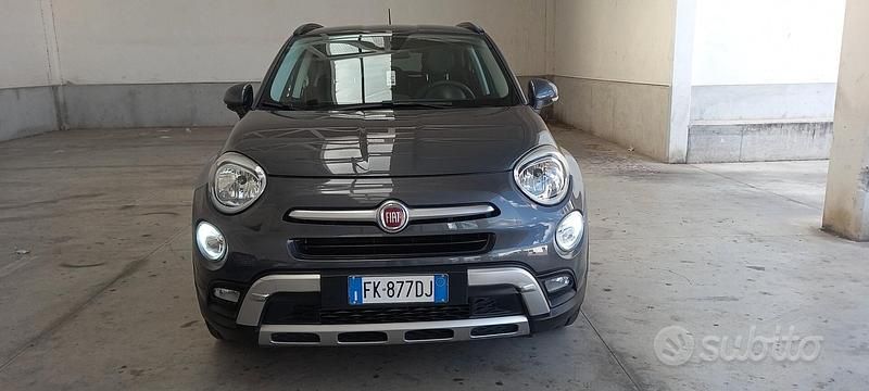 Usata Fiat 500X Cross 140 CV (102 kW) 2017 Grigio SUV